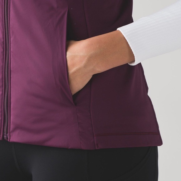 Lululemon Plum Run for Cold Vest - Picture 2 of 8